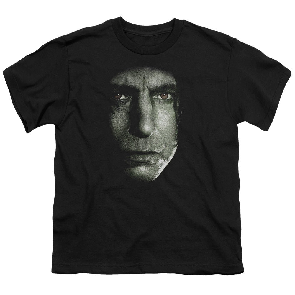 Harry Potter Snape Head Kids Youth T Shirt Black