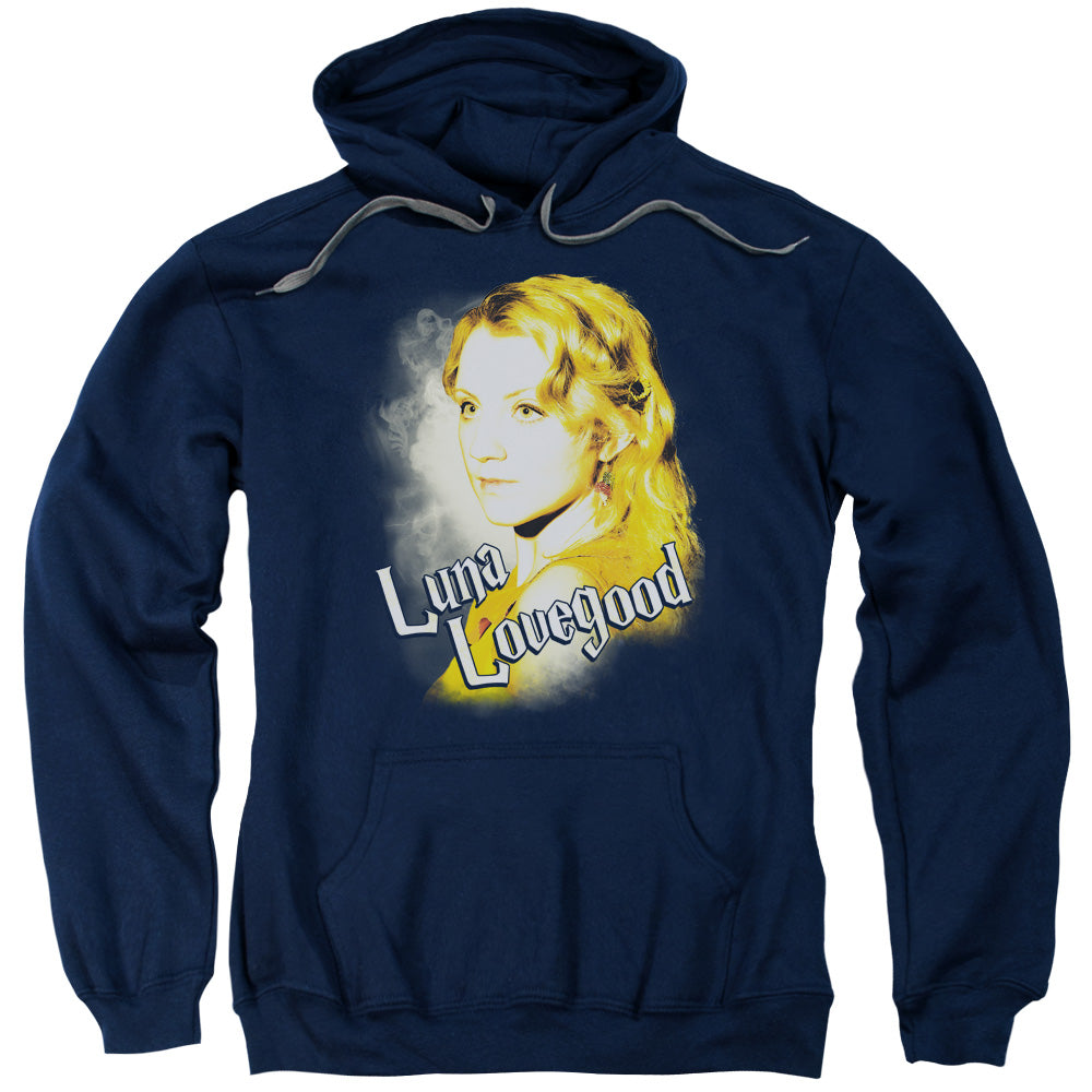 Harry Potter Luna Closeup Mens Hoodie Navy Blue