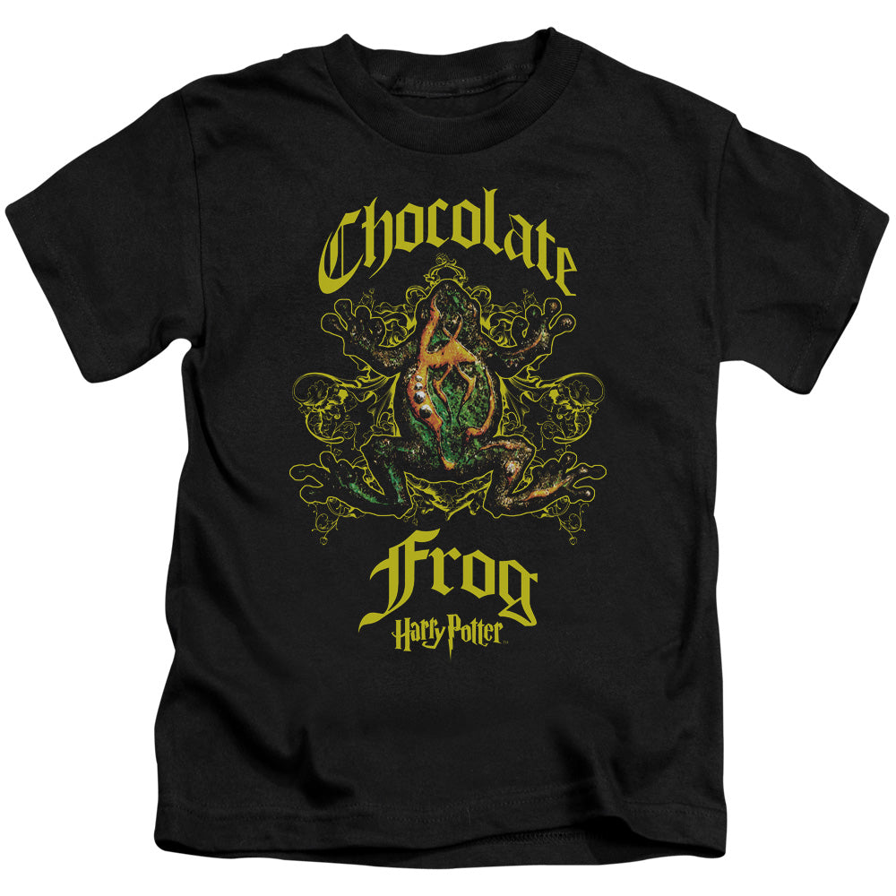 Harry Potter Chocolate Frog Juvenile Kids Youth T Shirt Black