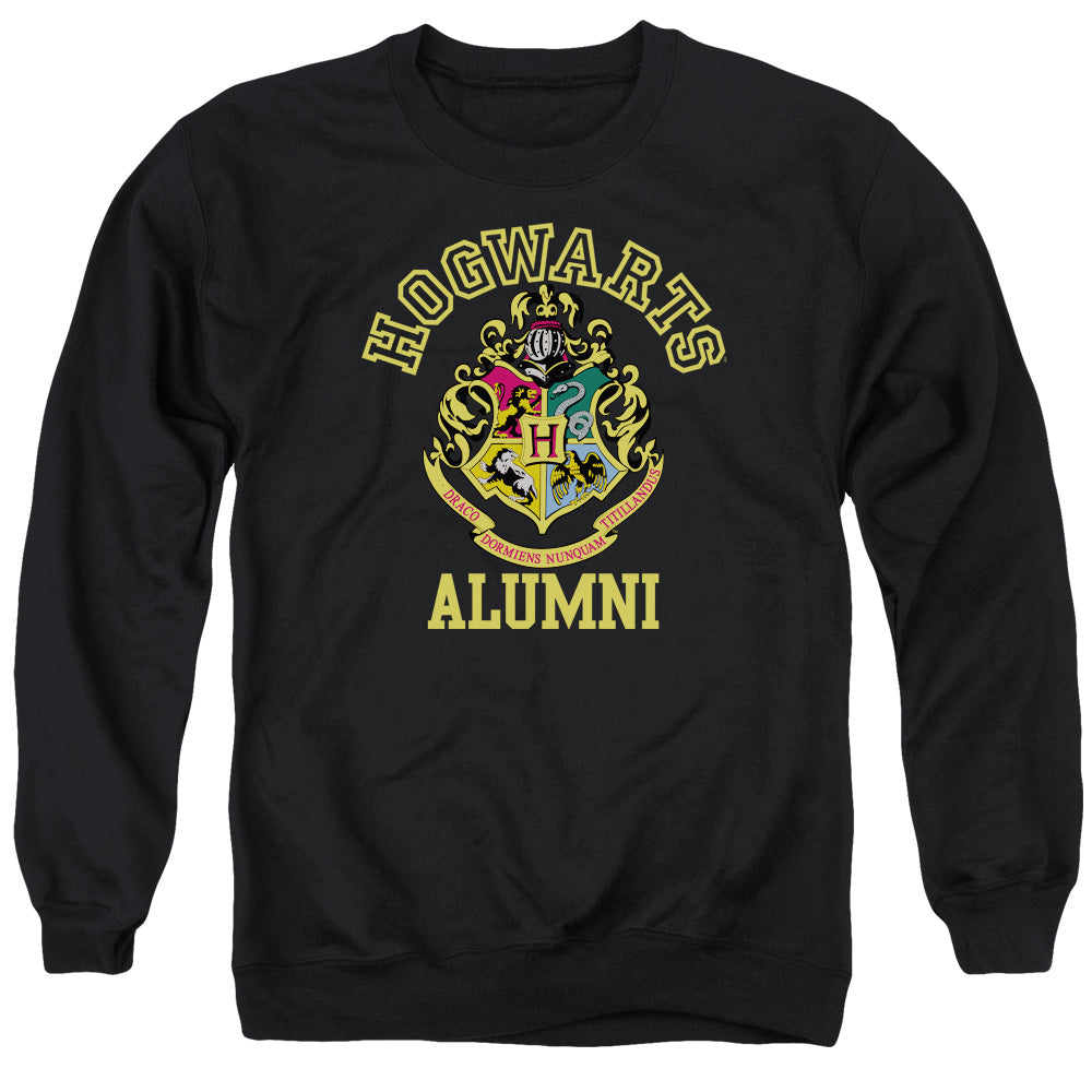 Harry Potter Hogwarts Alumni Mens Crewneck Sweatshirt Black