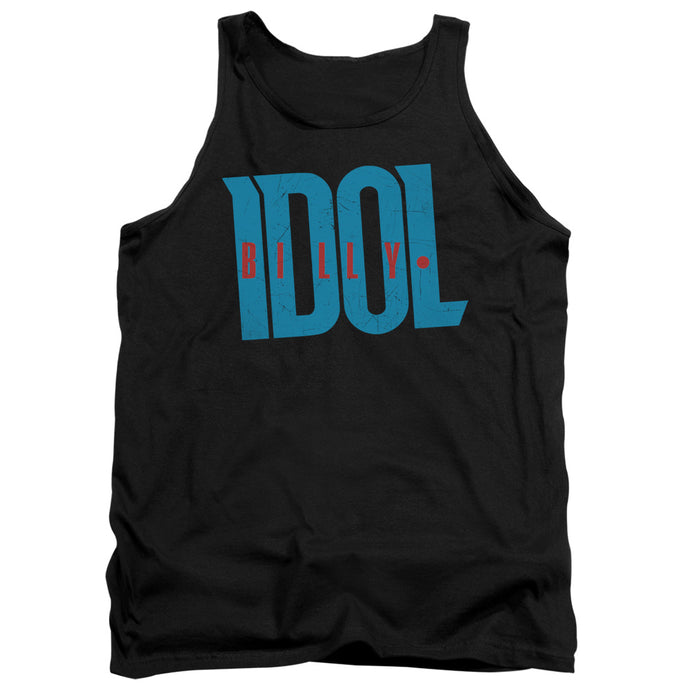 Billy Idol Logo Mens Tank Top Shirt Black