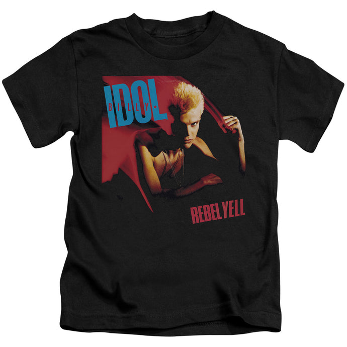 Billy Idol Rebel Yell Juvenile Kids Youth T Shirt Black