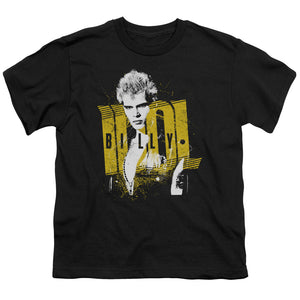 Billy Idol Brash Kids Youth T Shirt Black