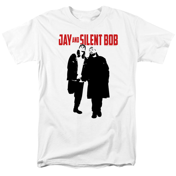 Jay and Silent Bob Graffiti Mens T Shirt White