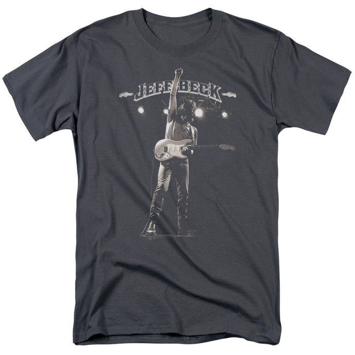 Jeff Beck Guitar God Mens T Shirt Charcoal