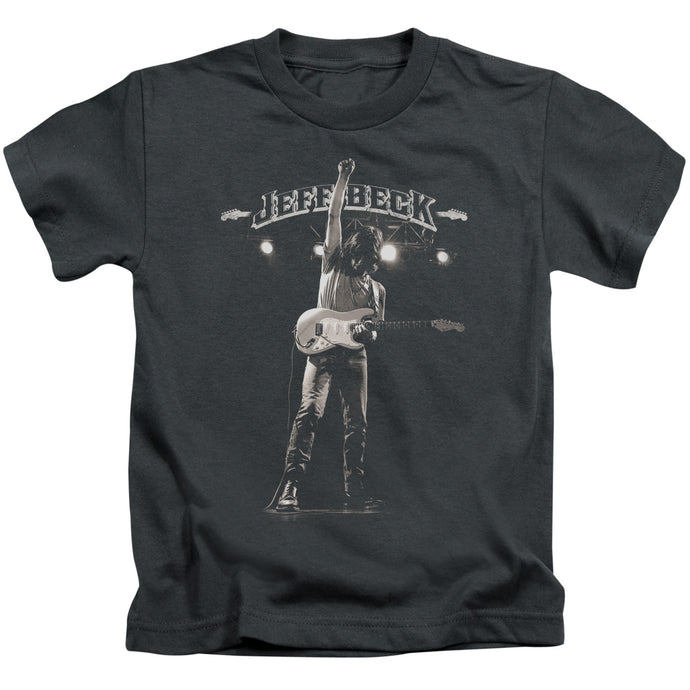 Jeff Beck Guitar God Juvenile Kids Youth T Shirt Charcoal