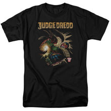 Load image into Gallery viewer, Judge Dredd Blast Away Mens T Shirt Black
