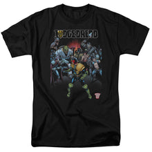 Load image into Gallery viewer, Judge Dredd Behind You Mens T Shirt Black