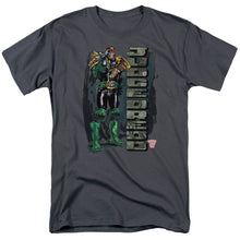 Load image into Gallery viewer, Judge Dredd Blam Mens T Shirt Charcoal