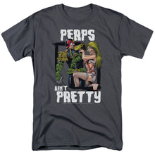 Load image into Gallery viewer, Judge Dredd Aint Pretty Mens T Shirt Charcoal