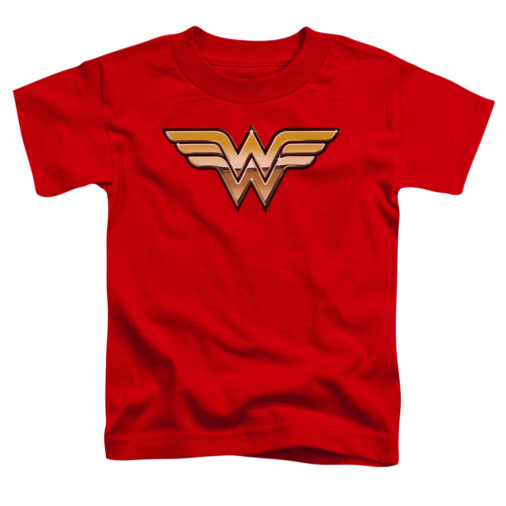 Justice League Golden Toddler Kids Youth T Shirt Red