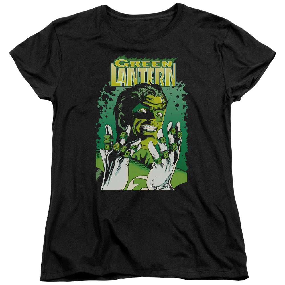 Justice League Gl #49 Cover Womens T Shirt Black