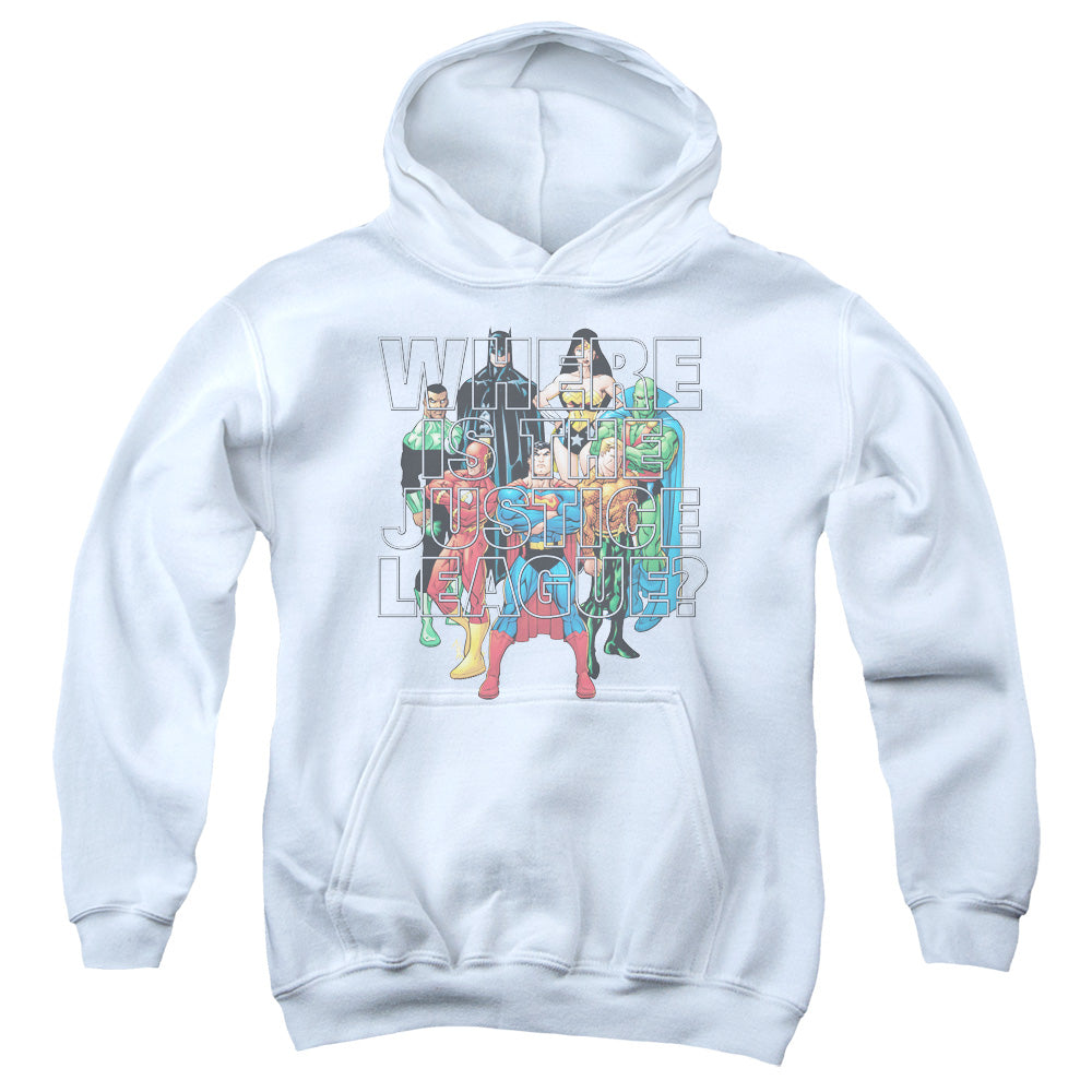 Justice League Classified #1 Cover Kids Youth Hoodie White