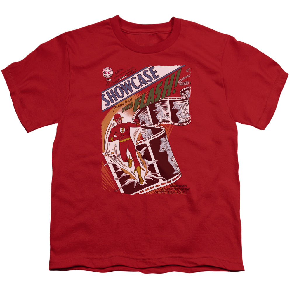 Justice League Showcase #4 Cover Kids Youth T Shirt Red
