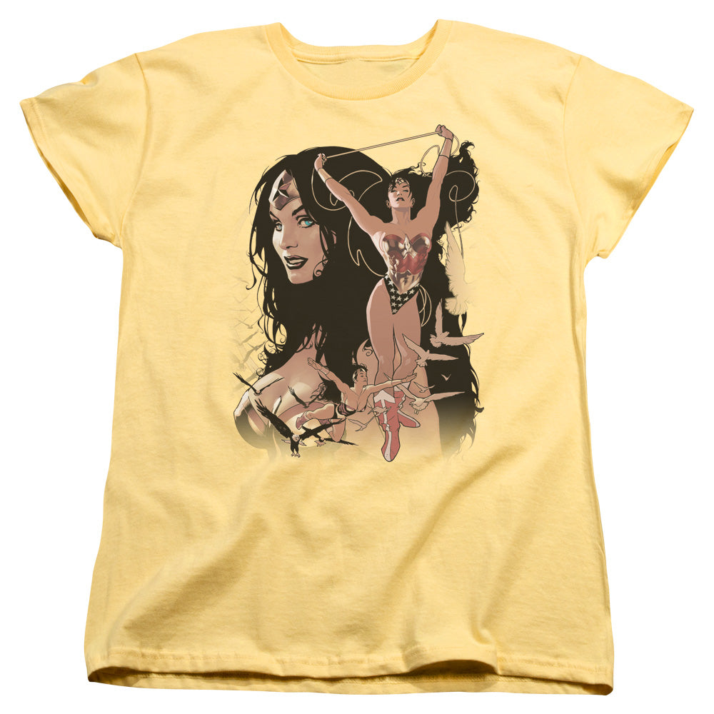 Justice League Ww #150 Cover Womens T Shirt Banana