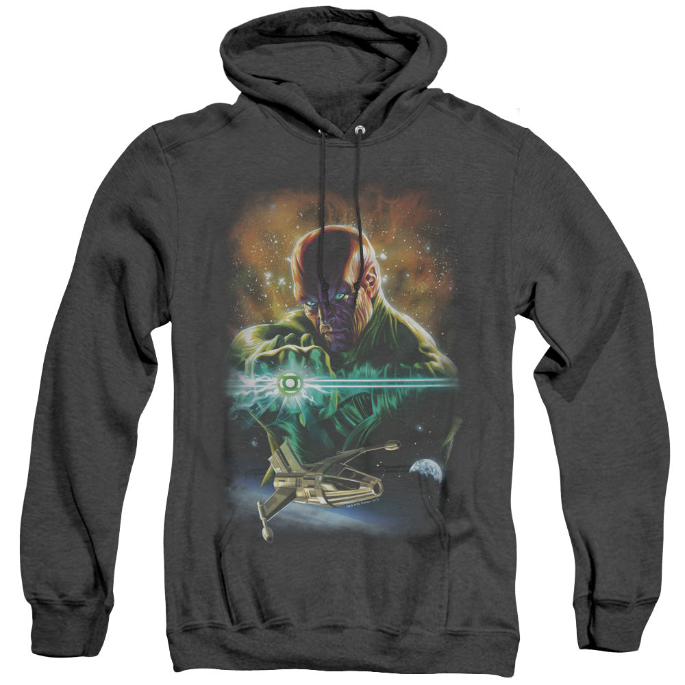 Justice League(Gl) Abin Sur Heather Mens Hoodie Black