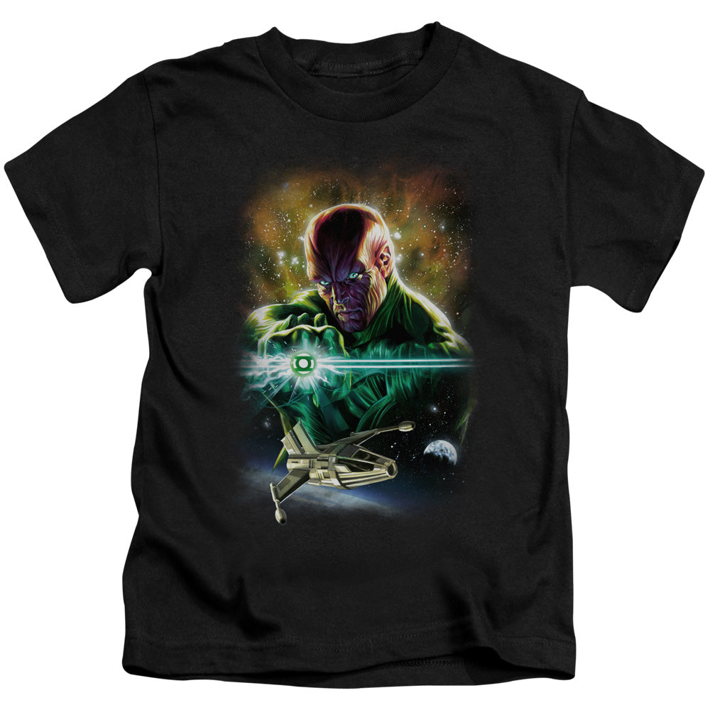 Justice League(Gl) Abin Sur Juvenile Kids Youth T Shirt Black