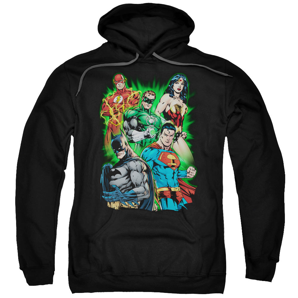 Justice League Will Power Mens Hoodie Black