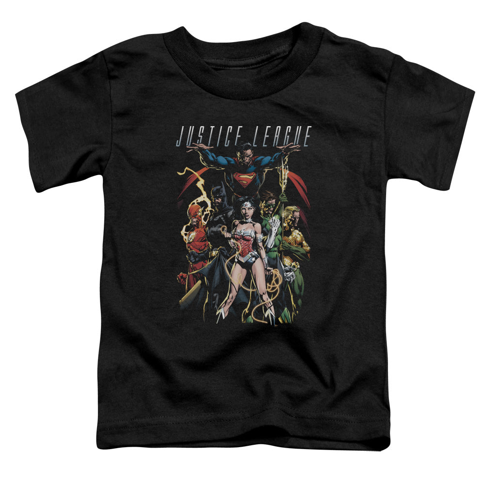 Justice League Dark Days Toddler Kids Youth T Shirt Black