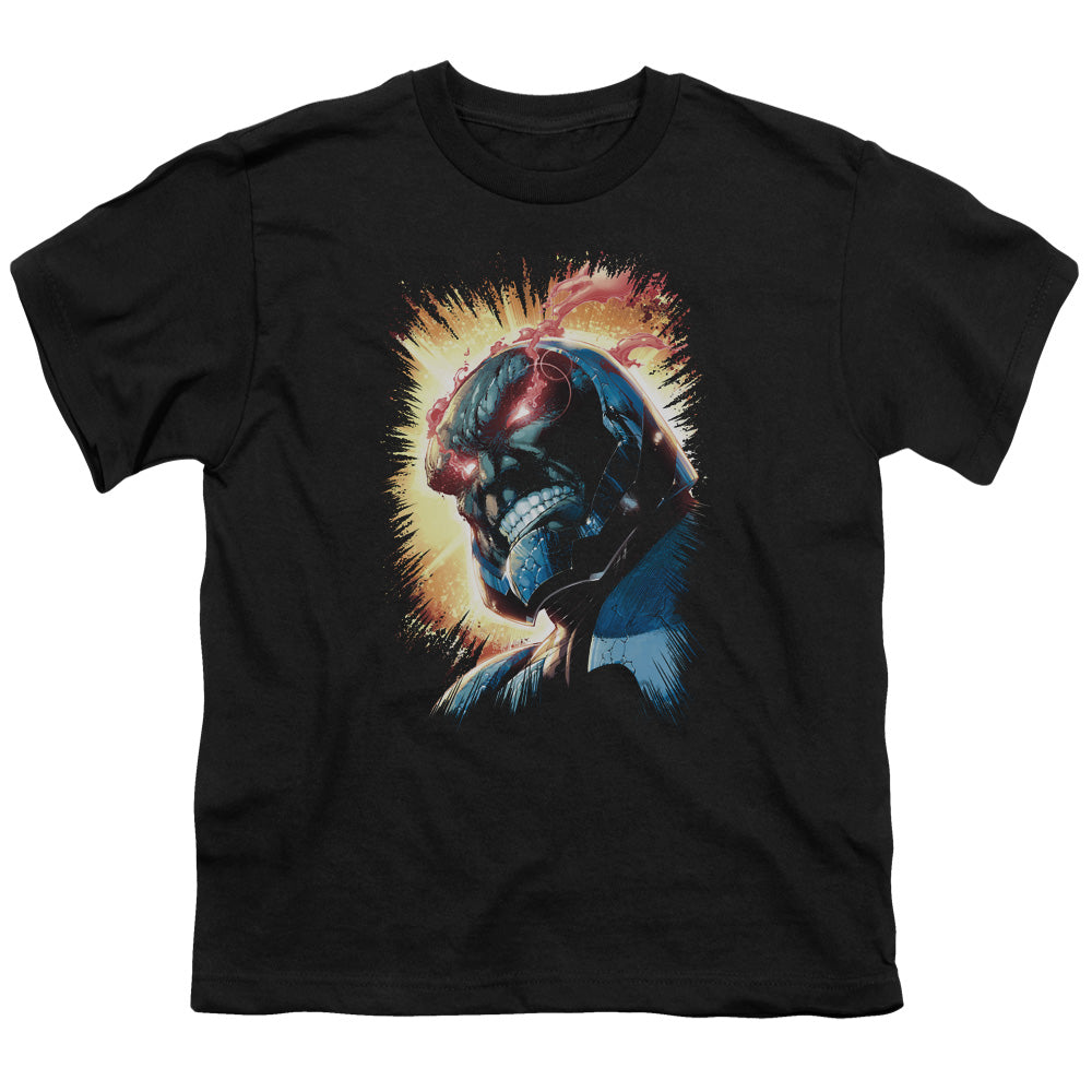 Justice League Darkseid is Kids Youth T Shirt Black