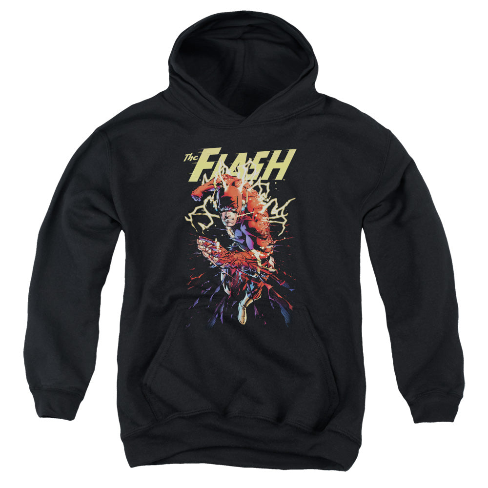 Justice League Ripping Apart Kids Youth Hoodie Black