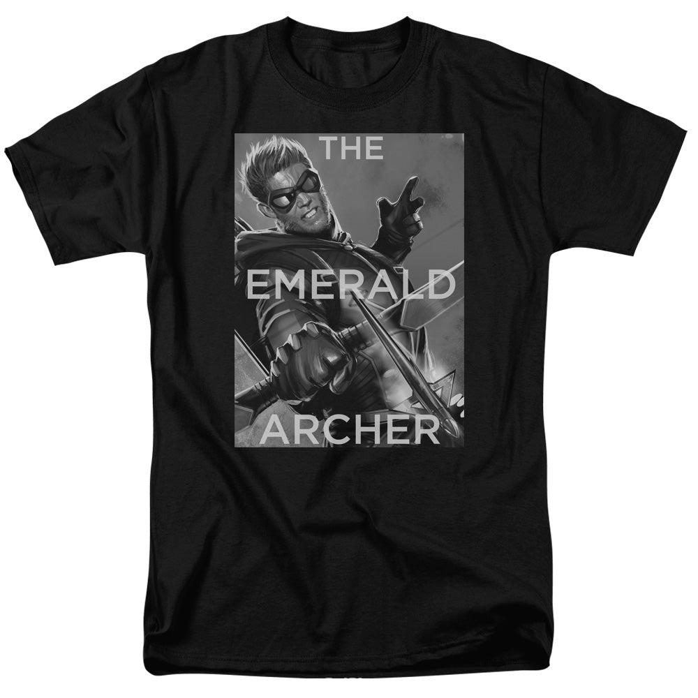 Justice League Trigger Mens T Shirt Black