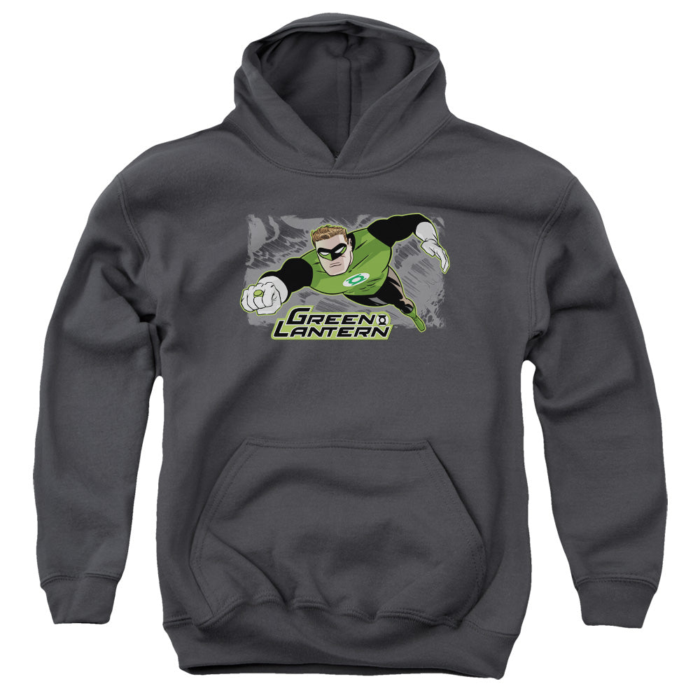 Justice League Space Cop Kids Youth Hoodie Charcoal