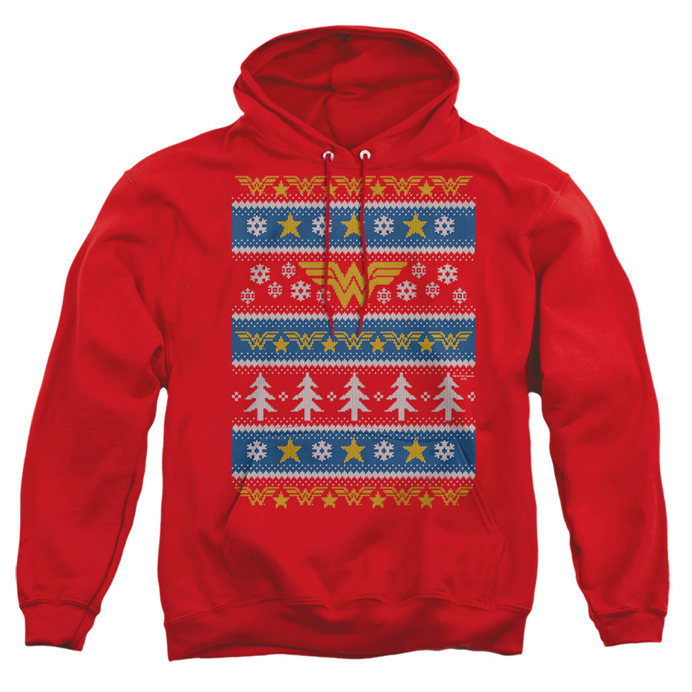 Dc Wonder Woman Wonder Woman Christmas Sweater
Mens Hoodie Red Officially Licensed