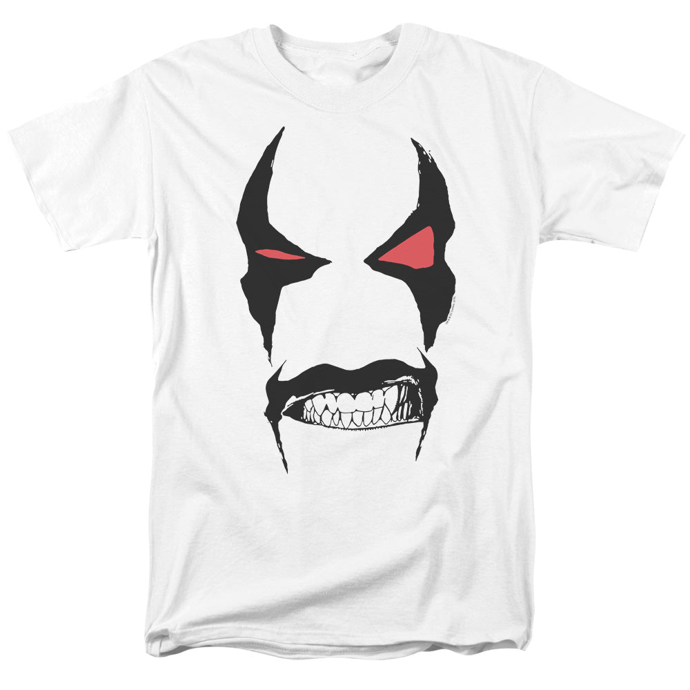 Justice League Of America Lobo Face Mens T Shirt White Officially Licensed