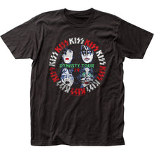 Load image into Gallery viewer, KISS Dynasty Tour Mens T Shirt Black