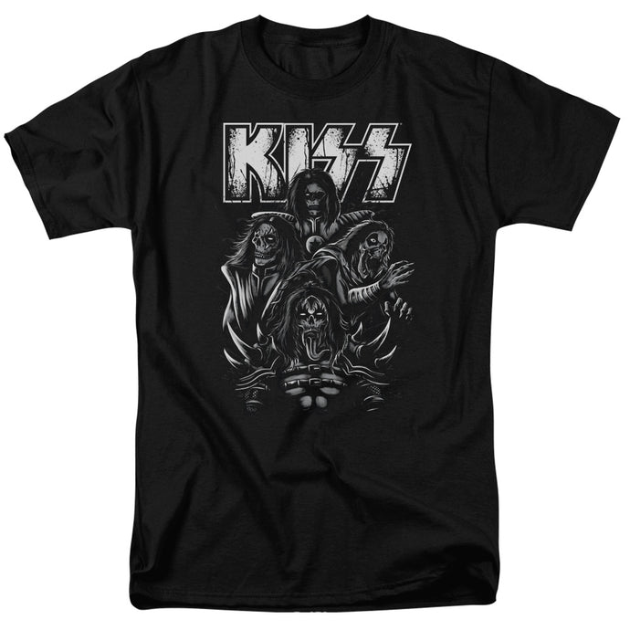 KISS Skull Mens T Shirt Black
