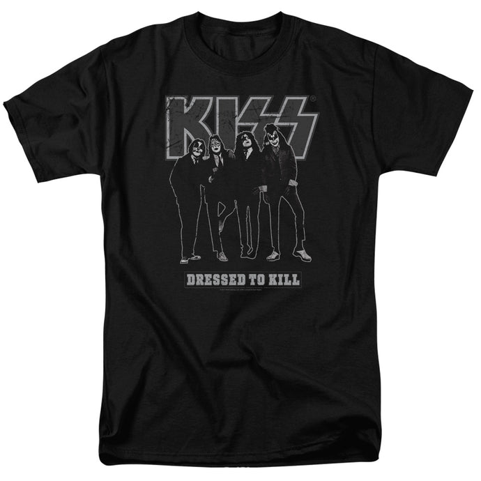 KISS Dressed To Kill Mens T Shirt Black