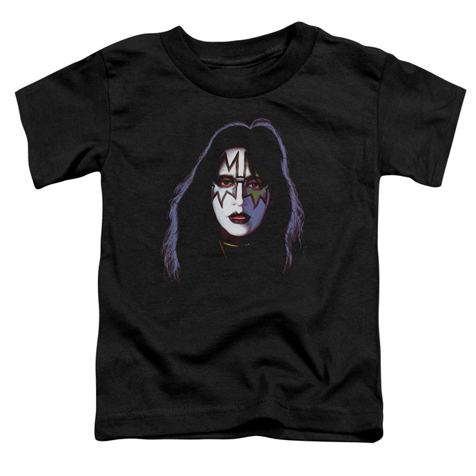 KISS Ace Frehley Cover Toddler Kids Youth T Shirt Black