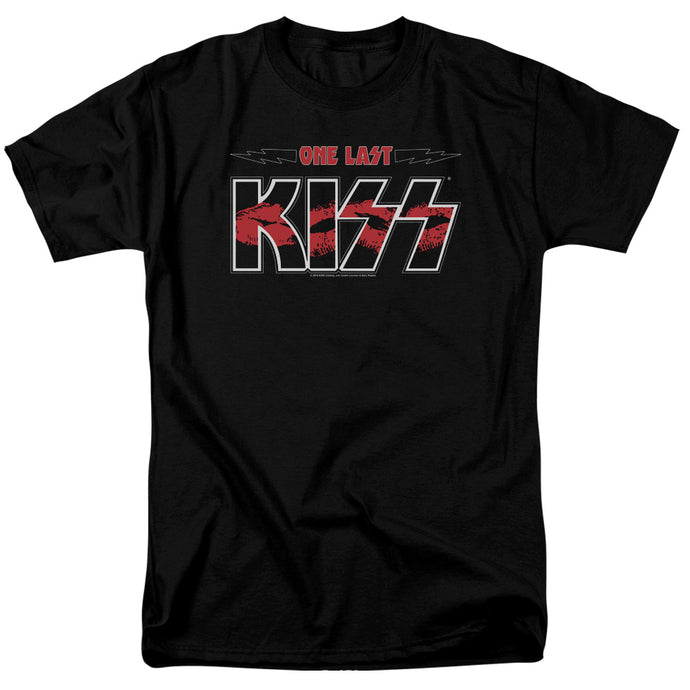 KISS One Last Kiss Mens T Shirt Black