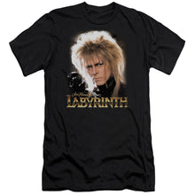 Load image into Gallery viewer, Labyrinth Jareth Premium Bella Canvas Slim Fit Mens T Shirt Black