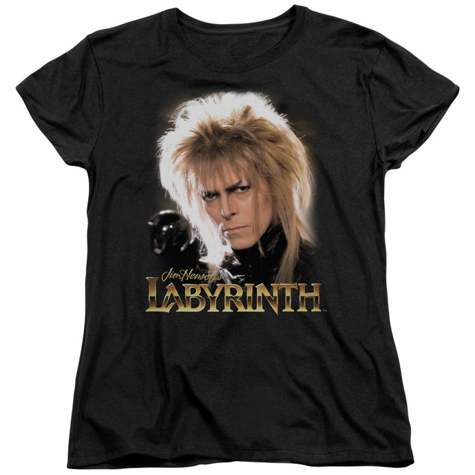 Labyrinth Jareth Womens T Shirt Black