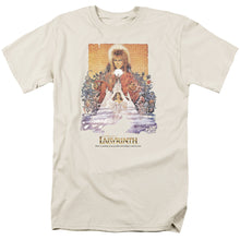 Load image into Gallery viewer, Labyrinth Movie Poster Mens T Shirt Cream