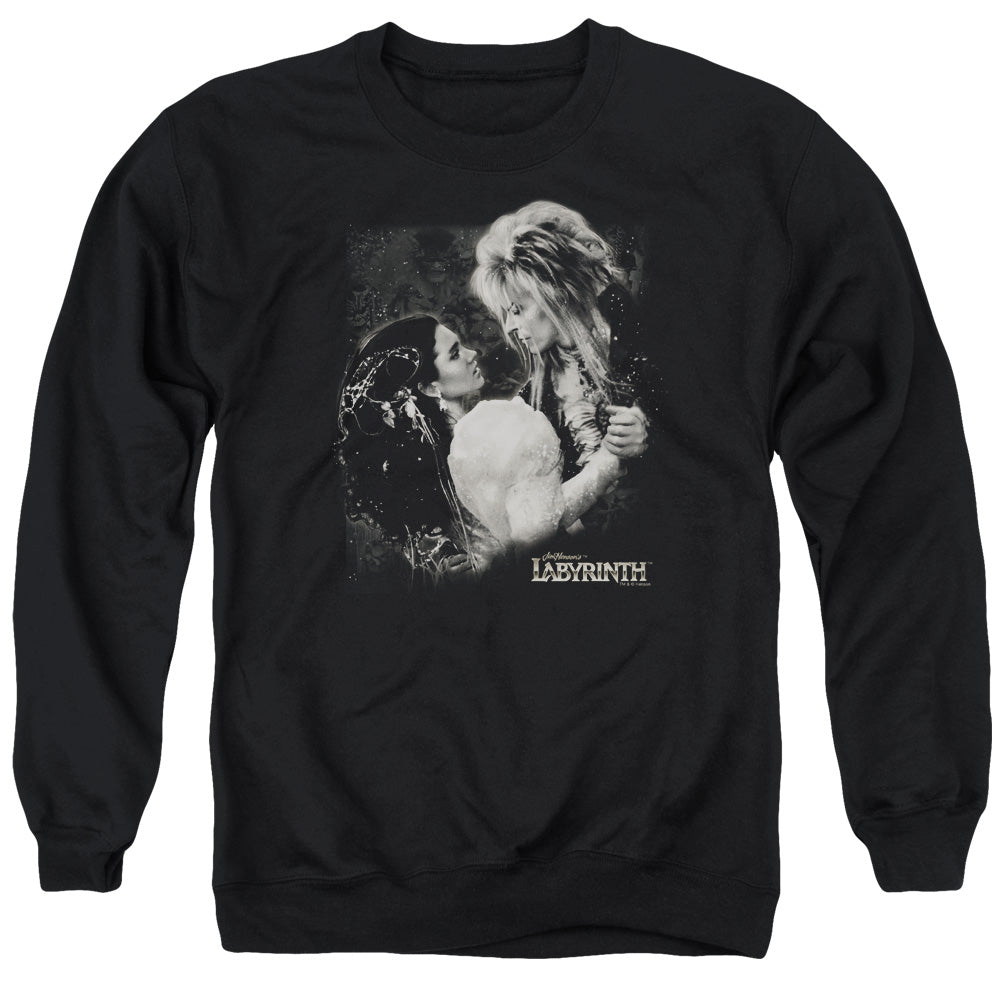 Labyrinth Dream Dance Mens Crewneck Sweatshirt Black