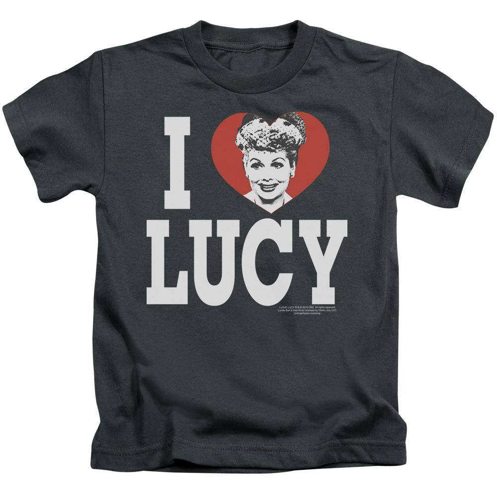 I Love Lucy I Love Lucy Juvenile Kids Youth T Shirt Charcoal