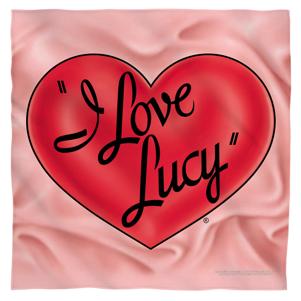 I Love Lucy 3D Logo Bandana Officially Licensed