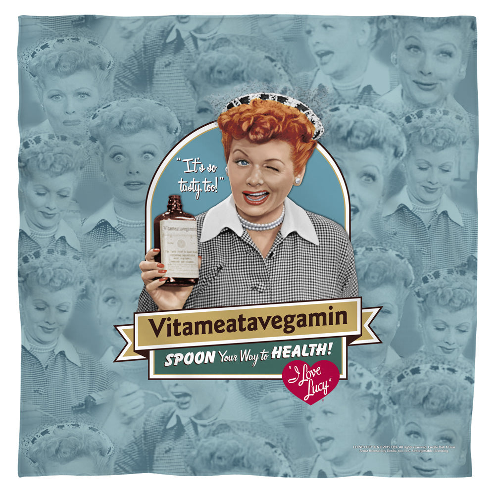 I Love Lucy Vitameatavegamin Bandana Officially Licensed