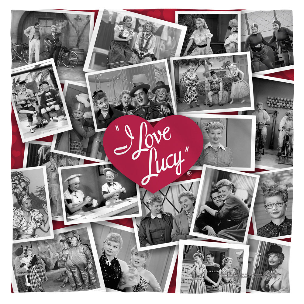Time After Time I love Lucy Bandana Officially Licensed