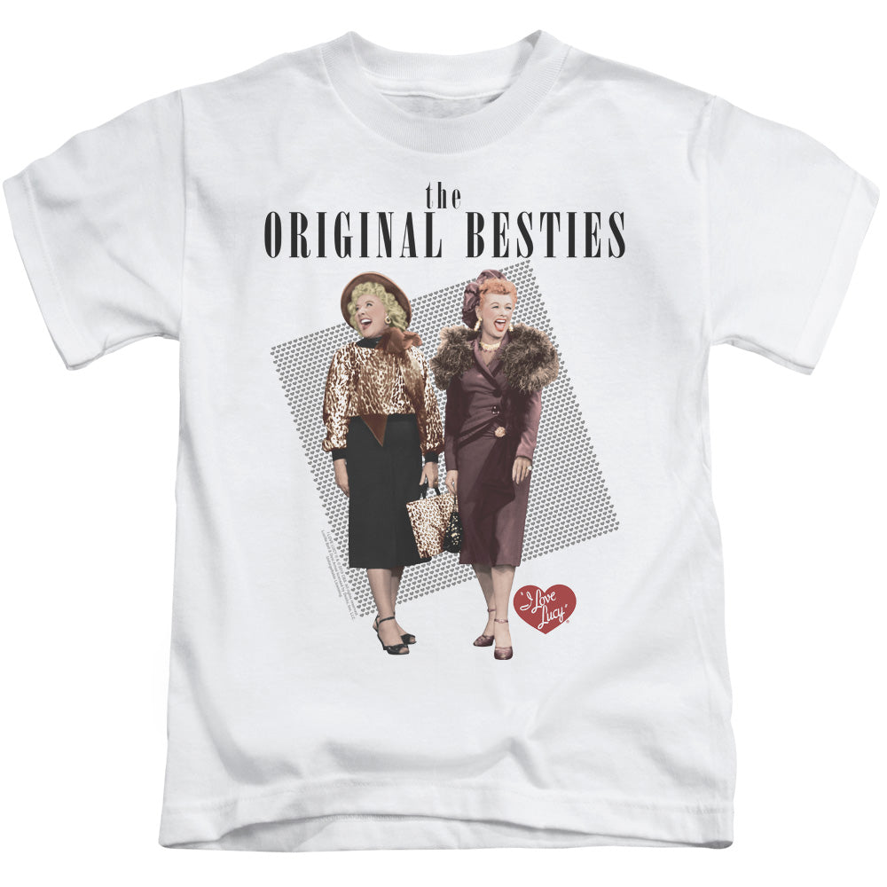 I Love Lucy Original Bestie Juvenile Kids Youth T Shirt White