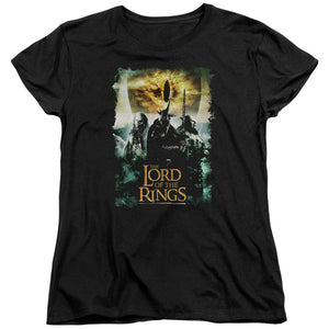 Lord Of The Rings Villain Group Womens T Shirt Black