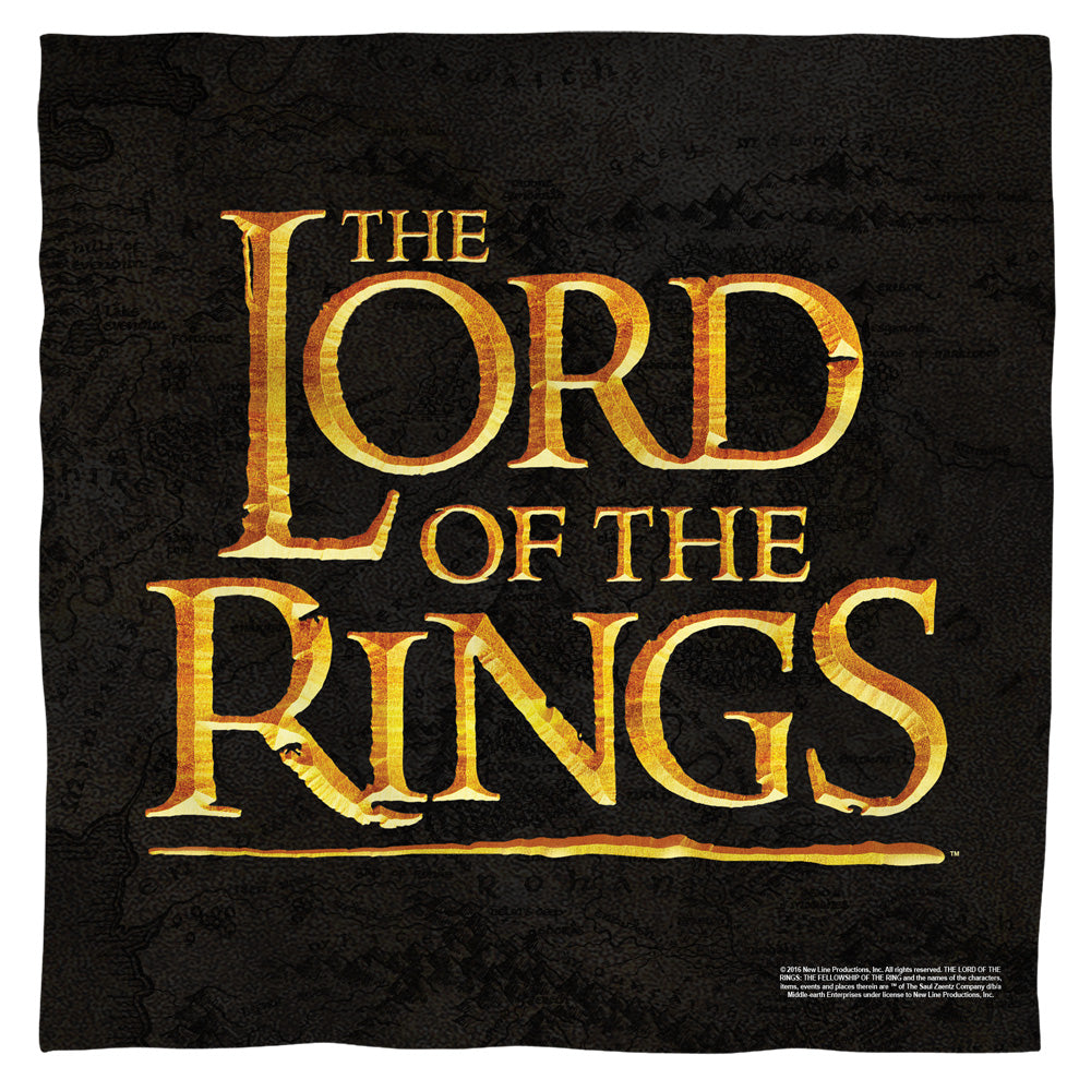 Lord of the Rings Logo Bandana Officially Licensed
