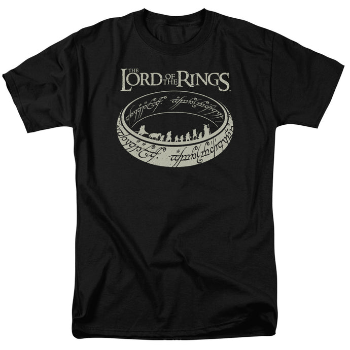 Lord Of The Rings the Journey Mens T Shirt Black