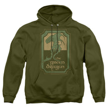 Load image into Gallery viewer, Lord Of The Rings Green Dragon Tavern Mens Hoodie Military Green