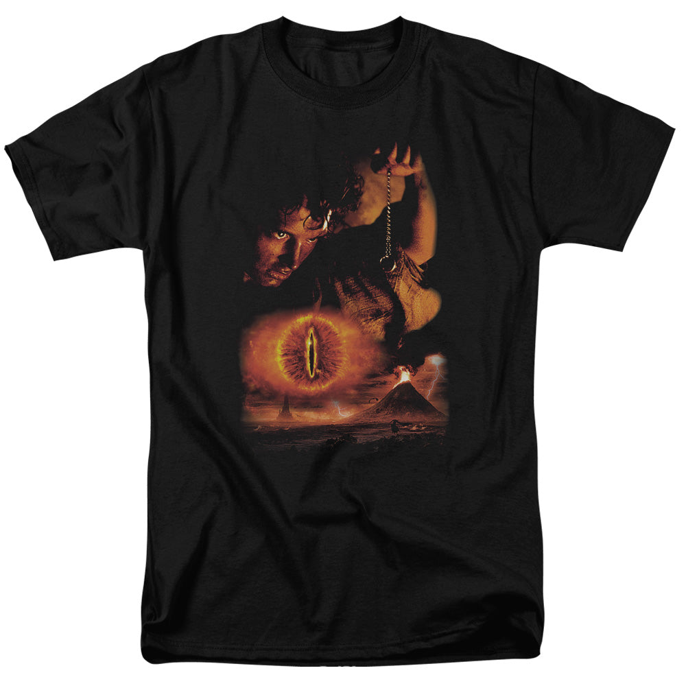 Lord of the Rings Destroy The Ring Mens T Shirt Black Officially Licensed