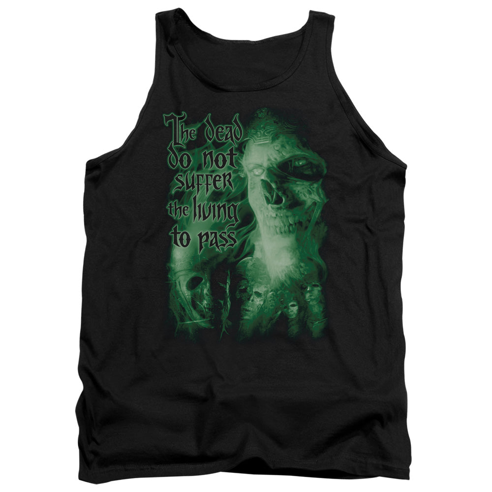 Lord of the Rings King Of The Dead Mens Tank Top Shirt Black