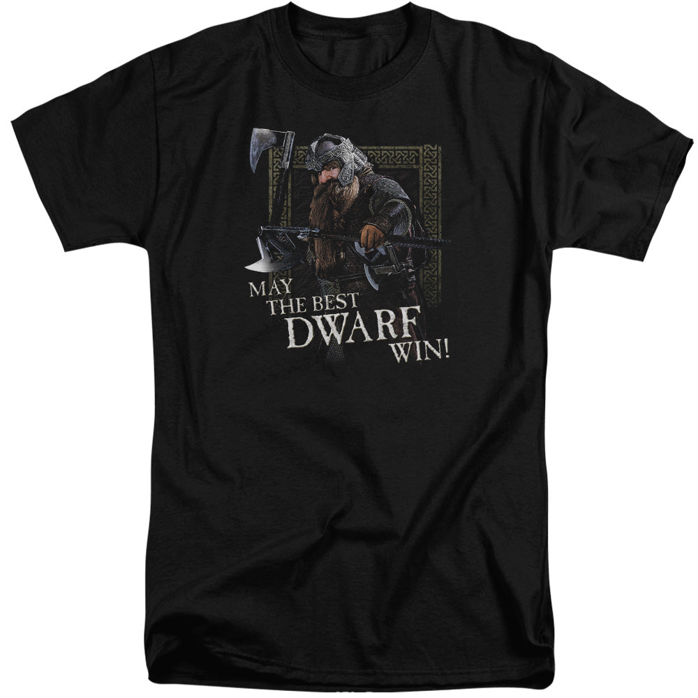 Lord of the Rings The Best Dwarf Mens Tall T Shirt Black Officially Licensed